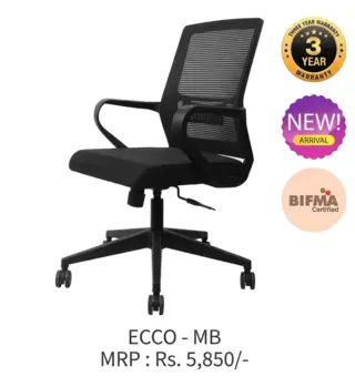 Office Chair Ecco(Mb) by Simmply Perfect, Hyderabad