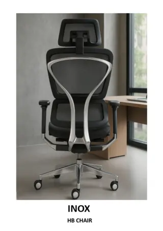 Office Chair Inox by Simmply Perfect, Hyderabad