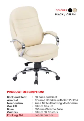 Office Chair Lucas | Simmply Perfect – view 2 Office Chair Lucas – view 2 by Simmply Perfect, Hyderabad