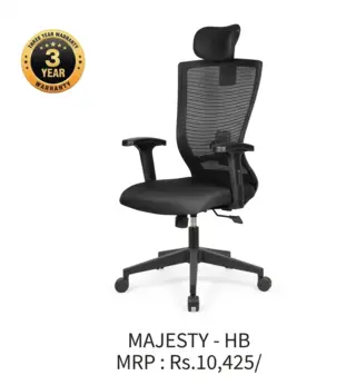 office Chair Majesty(HB) by Simmply Perfect, Hyderabad