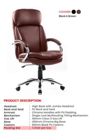 Office Chair Mylo | Simmply Perfect – view 2 Office Chair Mylo – view 2 by Simmply Perfect, Hyderabad