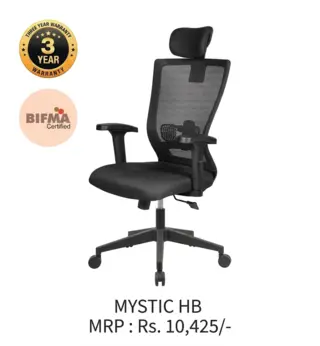 Office Chair Mystic(HB) by Simmply Perfect, Hyderabad