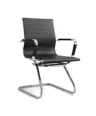 Office Chair Sleek Rexine – view 3 by Simmply Perfect, Hyderabad