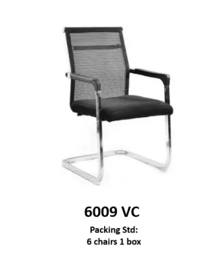 Office Chair Visitor Series 6009 Vc by Simmply Perfect, Hyderabad