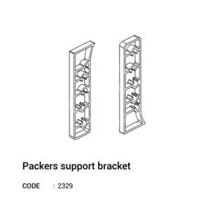 Packers support bracket for UPVC Windows & Doors by Simmply Perfect, Hyderabad