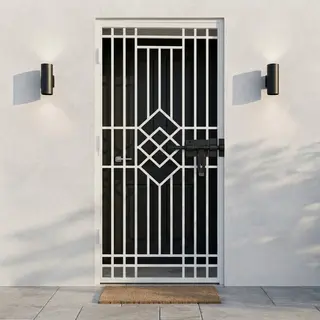 Safety Door Grill Design 02 | Simmply Perfect – view 3 Safety Door Grill Design 02 – view 3 by Simmply Perfect, Hyderabad