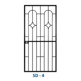 Safety Door Grill Design 04 by Simmply Perfect, Hyderabad