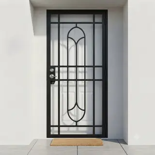 Safety Door Grill Design 05 | Simmply Perfect – view 2 Safety Door Grill Design 05 – view 2 by Simmply Perfect, Hyderabad