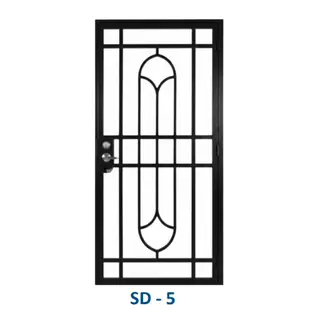 Safety Door Grill Design 05 by Simmply Perfect, Hyderabad