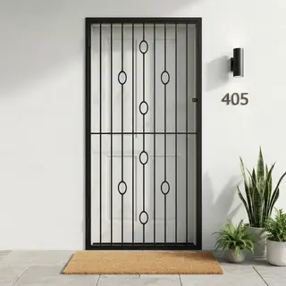 Safety Door Grill Design 07 – view 2 by Simmply Perfect, Hyderabad