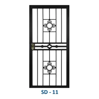 Safety Door Grill Design 11 by Simmply Perfect, Hyderabad