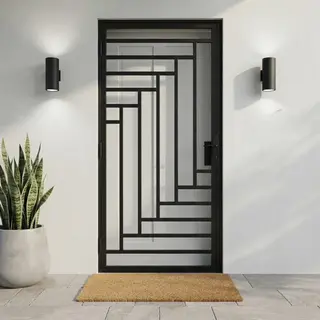 Safety Door Grill Design 12 | Simmply Perfect – view 2 Safety Door Grill Design 12 – view 2 by Simmply Perfect, Hyderabad