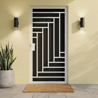 Safety Door Grill Design 12 | Simmply Perfect – view 3 Safety Door Grill Design 12 – view 3 by Simmply Perfect, Hyderabad