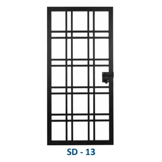 Safety Door Grill Design 13 by Simmply Perfect, Hyderabad