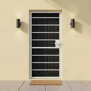 Safety Door Grill Design 14 | Simmply Perfect – view 3 Safety Door Grill Design 14 – view 3 by Simmply Perfect, Hyderabad