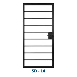 Safety Door Grill Design 14 by Simmply Perfect, Hyderabad