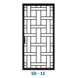 Safety Door Grill Design 15 by Simmply Perfect, Hyderabad