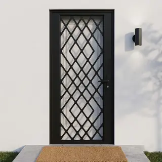 Safety Door Grill Design 16 | Simmply Perfect – view 2 Safety Door Grill Design 16 – view 2 by Simmply Perfect, Hyderabad