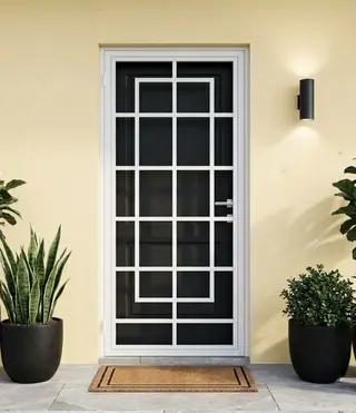Safety Door Grill Design 17 | Simmply Perfect – view 3 Safety Door Grill Design 17 – view 3 by Simmply Perfect, Hyderabad
