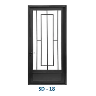 Safety Door Grill Design 18 by Simmply Perfect, Hyderabad