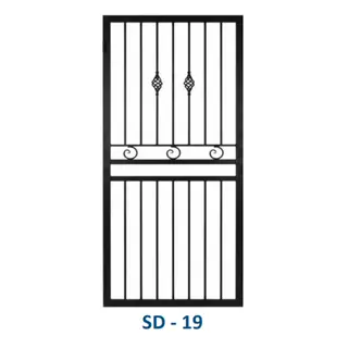 Safety Door Grill Design 19 by Simmply Perfect, Hyderabad