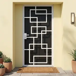 Safety Door Grill Design 20 | Simmply Perfect – view 3 Safety Door Grill Design 20 – view 3 by Simmply Perfect, Hyderabad