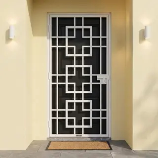Safety Door Grill Design 21 | Simmply Perfect – view 3 Safety Door Grill Design 21 – view 3 by Simmply Perfect, Hyderabad