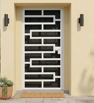 Safety Door Grill Design 22 | Simmply Perfect – view 3 Safety Door Grill Design 22 – view 3 by Simmply Perfect, Hyderabad