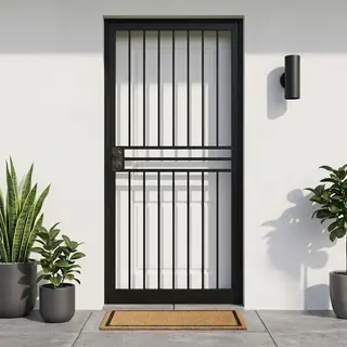 Safety Door Grill Design 23 – view 2 by Simmply Perfect, Hyderabad