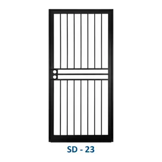 Safety Door Grill Design 23 by Simmply Perfect, Hyderabad
