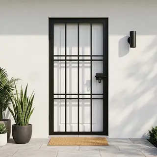 Safety Door Grill Design 24 | Simmply Perfect – view 2 Safety Door Grill Design 24 – view 2 by Simmply Perfect, Hyderabad