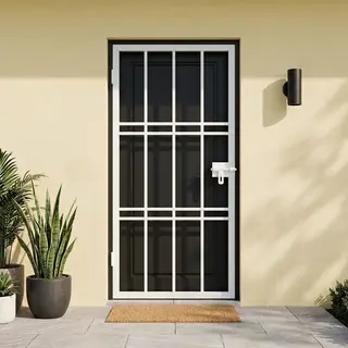 Safety Door Grill Design 24 | Simmply Perfect – view 3 Safety Door Grill Design 24 – view 3 by Simmply Perfect, Hyderabad