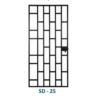 Safety Door Grill Design 25 by Simmply Perfect, Hyderabad
