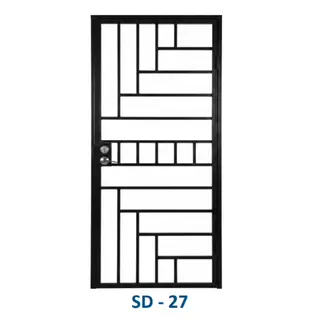 Safety Door Grill Design 27 by Simmply Perfect, Hyderabad