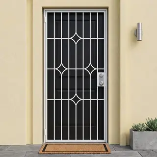 Safety Door Grill Design 28 | Simmply Perfect – view 3 Safety Door Grill Design 28 – view 3 by Simmply Perfect, Hyderabad
