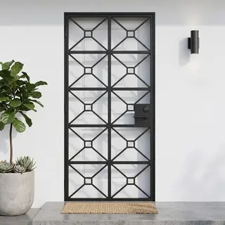 Safety Door Grill Design 30 – view 2 by Simmply Perfect, Hyderabad