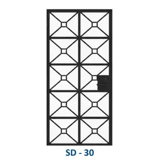 Safety Door Grill Design 30 by Simmply Perfect, Hyderabad