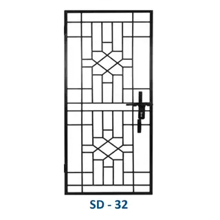 Safety Door Grill Design 32 by Simmply Perfect, Hyderabad
