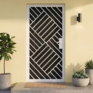Safety Door Grill Design 33 – view 3 by Simmply Perfect, Hyderabad