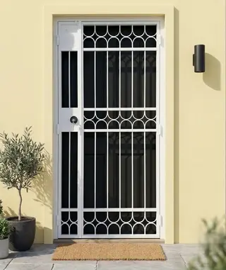 Safety Door Grill Design 35 – view 3 by Simmply Perfect, Hyderabad
