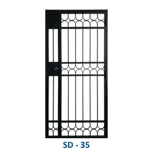 Safety Door Grill Design 35 by Simmply Perfect, Hyderabad