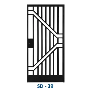 Safety Door Grill Design 39 by Simmply Perfect, Hyderabad