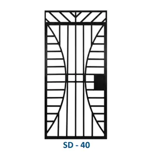 Safety Door Grill Design 40 by Simmply Perfect, Hyderabad