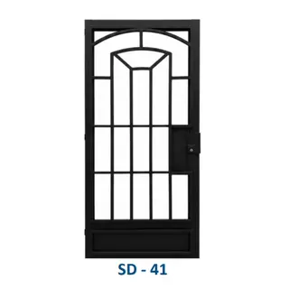 Safety Door Grill Design 41 by Simmply Perfect, Hyderabad