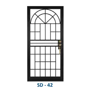 Safety Door Grill Design 42 by Simmply Perfect, Hyderabad
