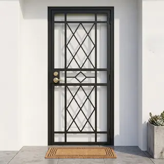 Safety Door Grill Design 43 | Simmply Perfect – view 2 Safety Door Grill Design 43 – view 2 by Simmply Perfect, Hyderabad