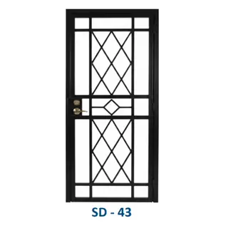 Safety Door Grill Design 43 by Simmply Perfect, Hyderabad