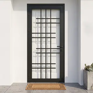Safety Door Grill Design 45 – view 2 by Simmply Perfect, Hyderabad