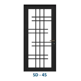 Safety Door Grill Design 45 by Simmply Perfect, Hyderabad