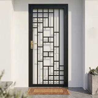 Safety Door Grill Design 47 – view 2 by Simmply Perfect, Hyderabad